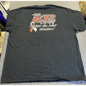 Team KS Big Nasty Black Graphic Crew Neck Tee Men's XXL